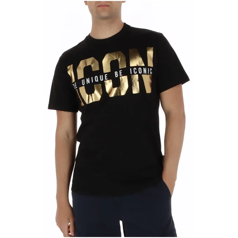 Icône Homme T-Shirt Blanc Col Rond 100% Coton IUT022