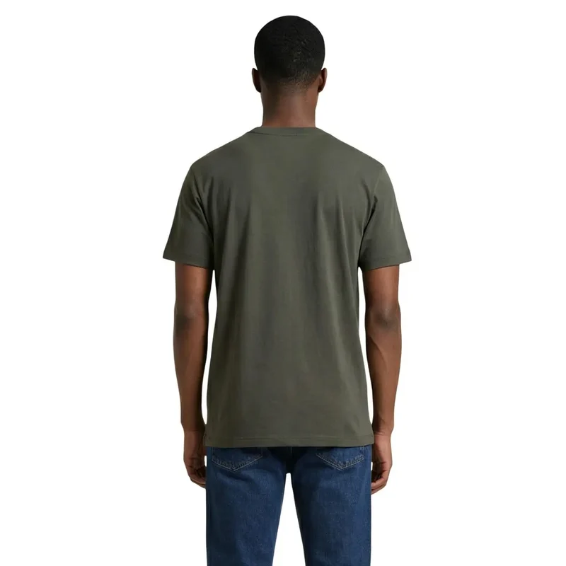 T-shirt pour homme Armani Exchange Vert Coton Col rond XM002501