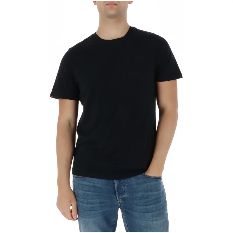 T-shirt pour Hommes Superdry Vert Manches Courtes Coton M1012226A