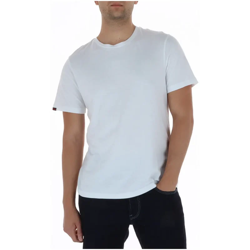 T-shirt pour Hommes Superdry Vert Manches Courtes Coton M1012226A