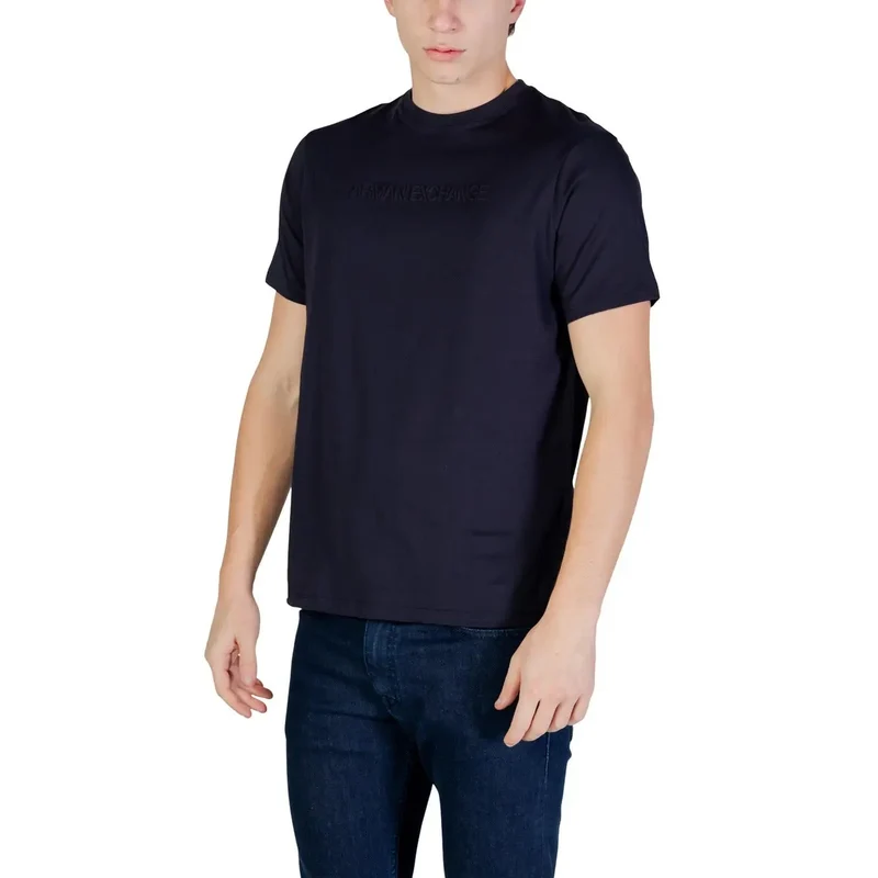 T-shirt Homme Armani Exchange Bleu 100% Coton XM002467