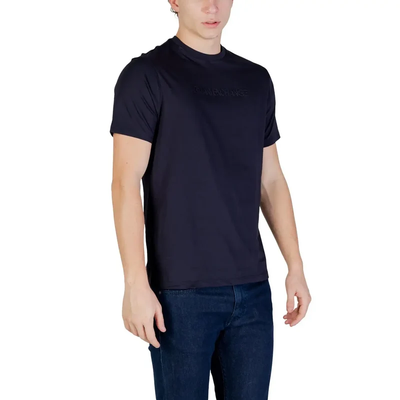 T-shirt Homme Armani Exchange Bleu 100% Coton XM002467