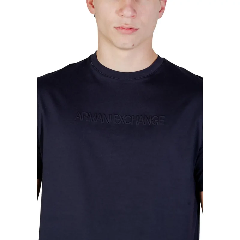 T-shirt Homme Armani Exchange Bleu 100% Coton XM002467