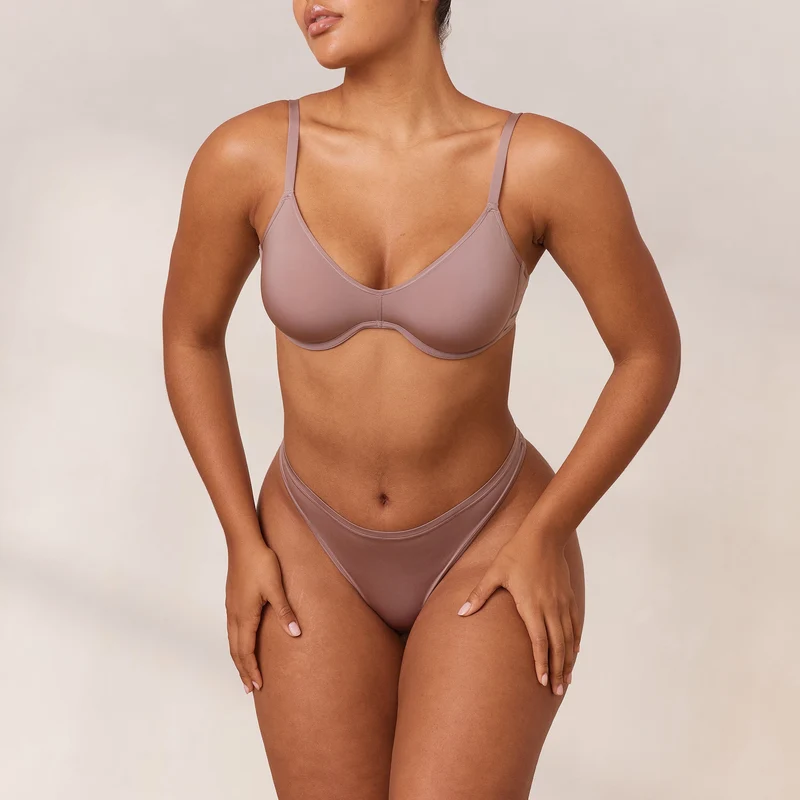 Barely There Plunge Soutien-Gorge - Cassis