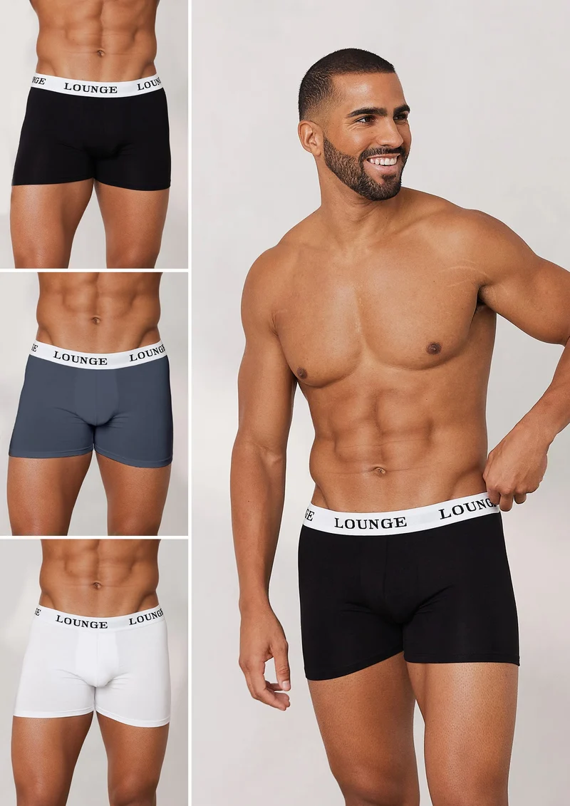 Boxers Everyday pour Homme (pack de 3) - Multipack