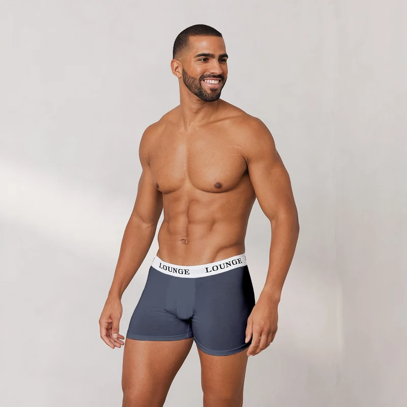 Boxers Everyday pour Homme (pack de 3) - Bleu Fumé