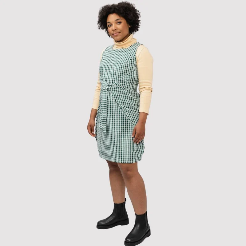 PATRON DE COUTURE PDF | Robe portefeuille, robe chasuble et blouse Lilja | Named Clothing