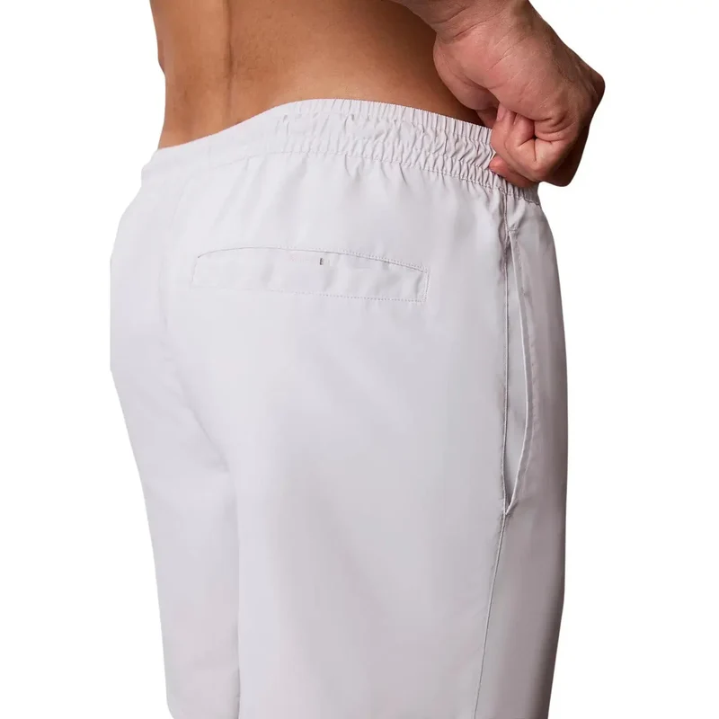 Maillots de bain pour hommes Calvin Klein Jeans, gris moyen, à cordon de serrage