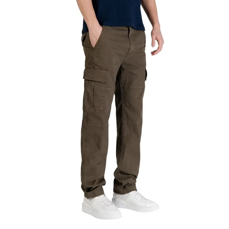 Jeans pour Hommes Tommy Hilfiger Vert Coton Biologique Pantalons
