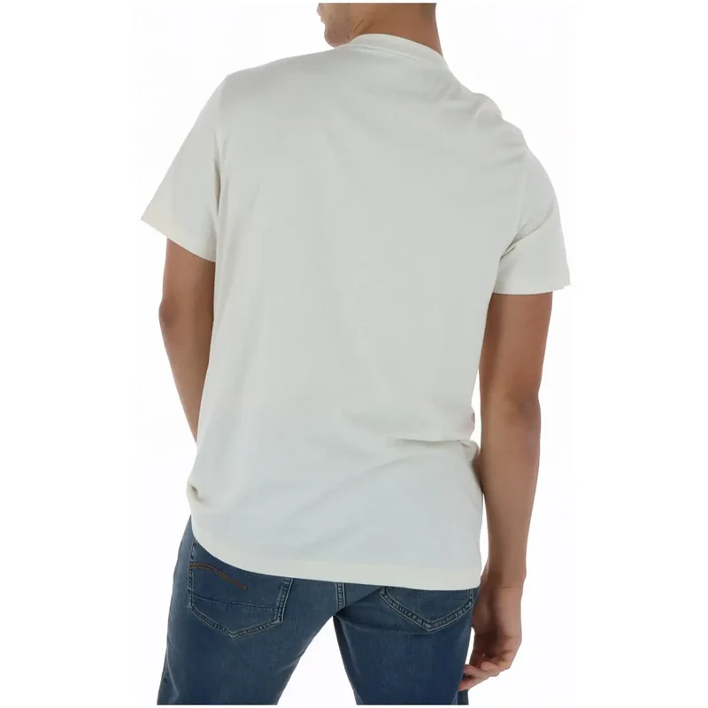 T-shirt pour Hommes Psycho Bunny Coton Blanc Col Rond MT0200213