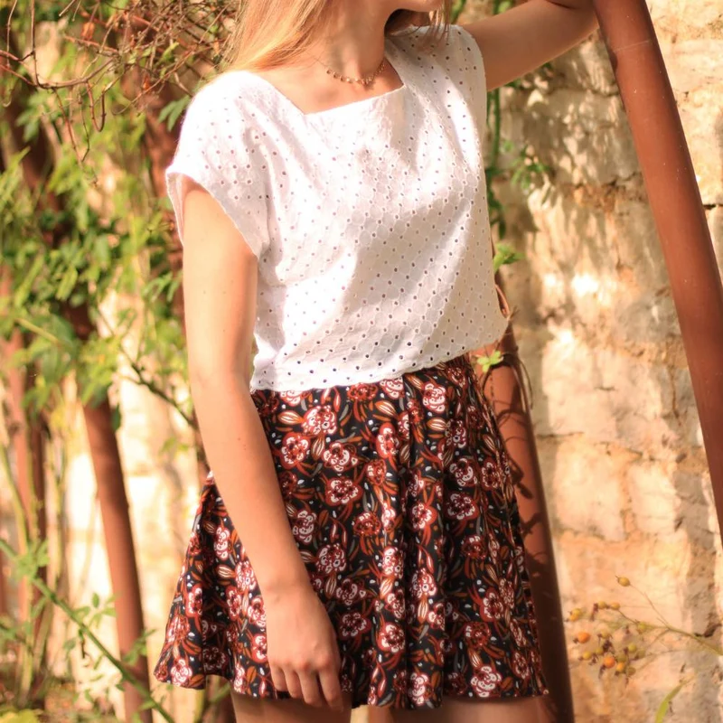 Patron de couture PDF | Short Sybil | Cha'coud | BILINGUE (FR/EN)
