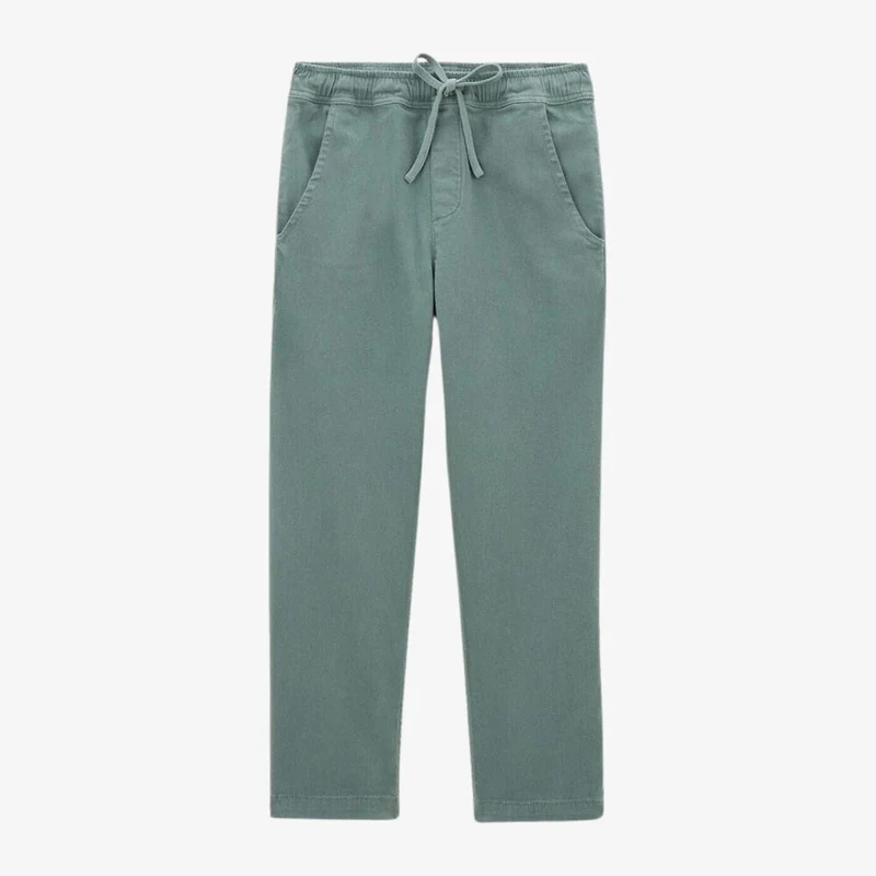 Chino 734 comfort fit vert militaire garçon coupe droite confort