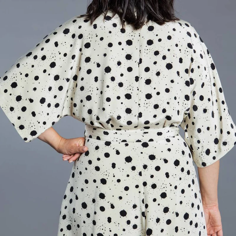 PATRON DE COUTURE PDF | Robe portefeuille Elodie | Closet Core | BILINGUE (FR/EN)