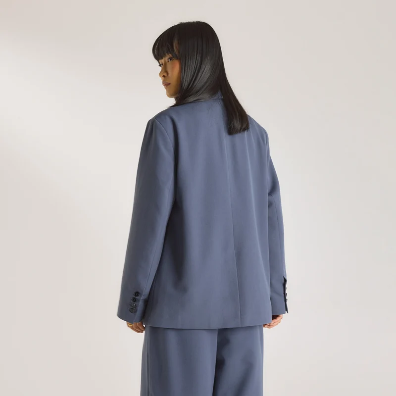 Blazer Oversize - Bleu