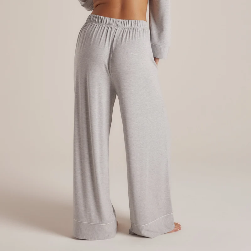 Pantalon de Pyjama en Modal - Gris Chiné