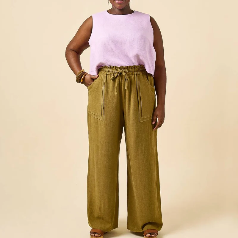 PATRON DE COUTURE PDF | Pantalon et short Sepia | Closet Core | BILINGUE (FR/EN)