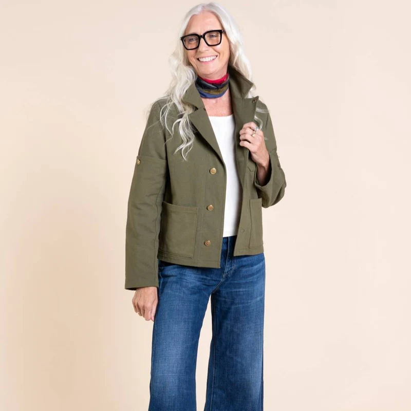 PATRON DE COUTURE PDF | Veste Sienna Maker | Closet Core | BILINGUE (FR/EN)