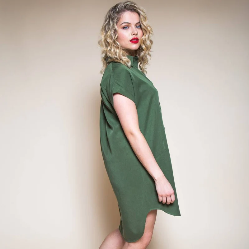 PATRON DE COUTURE PDF | Kalle – Chemise et robe chemise | Closet Core | BILINGUE (FR/EN)
