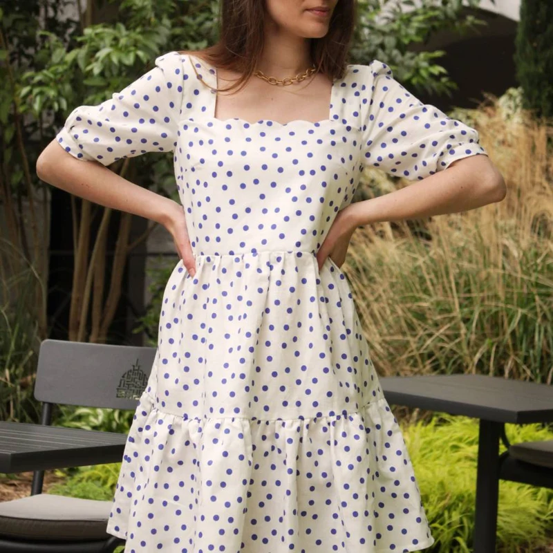 PATRON DE COUTURE PDF | Robe Eve | Cha’Coud | FRANÇAIS UNIQUEMENT