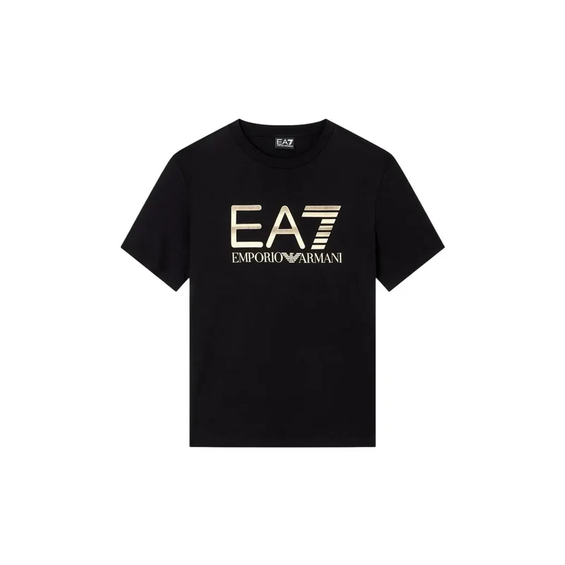 T-shirt à Imprimé en Coton Noir pour Hommes EA7 7M001412 AF22264 Découvrez