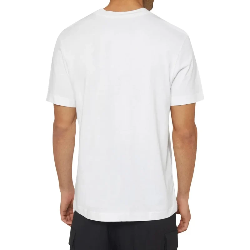 T-shirt pour hommes Calvin Klein Jeans Coton blanc Manches courtes Taille S