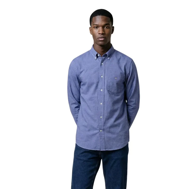 Chemise Homme Blanche Manches Longues Classique Coton 2601.3000100
