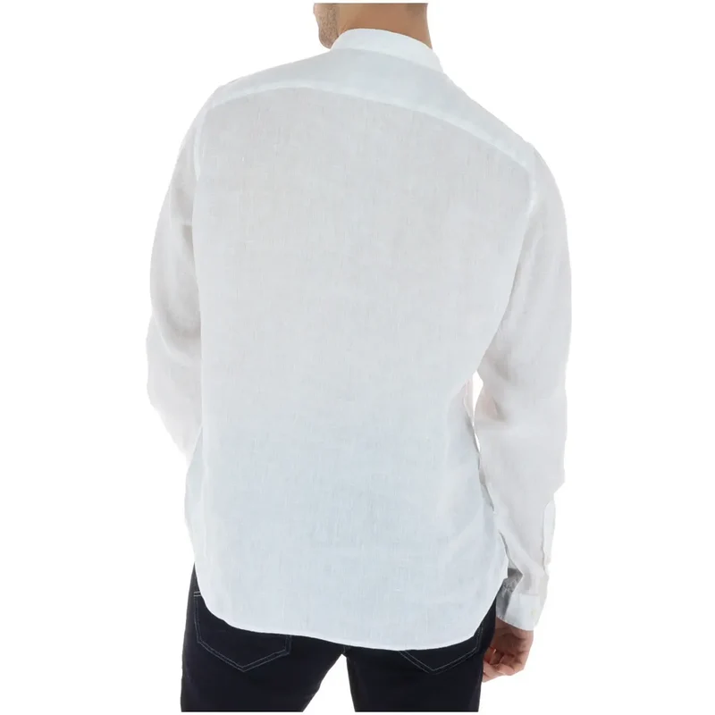 Chemise Manches Longues Homme Timberland Lin Blanc TB0A2DC1