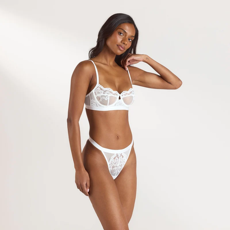 Blossom Balcony Soutien-Gorge - Blanc