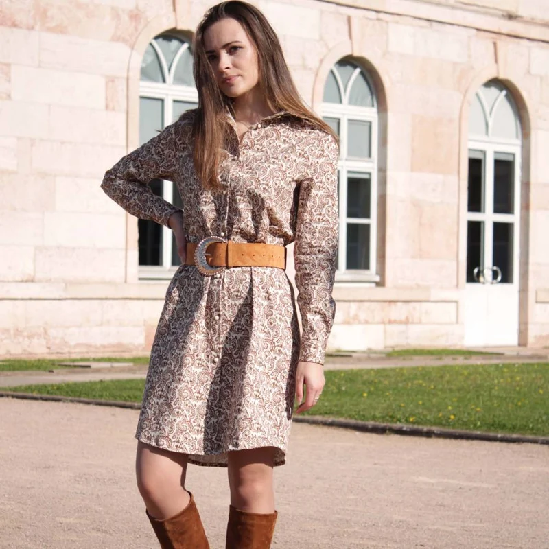 PATRON DE COUTURE PDF | Robe Doumia | Cha’Coud | FRANÇAIS SEULEMENT