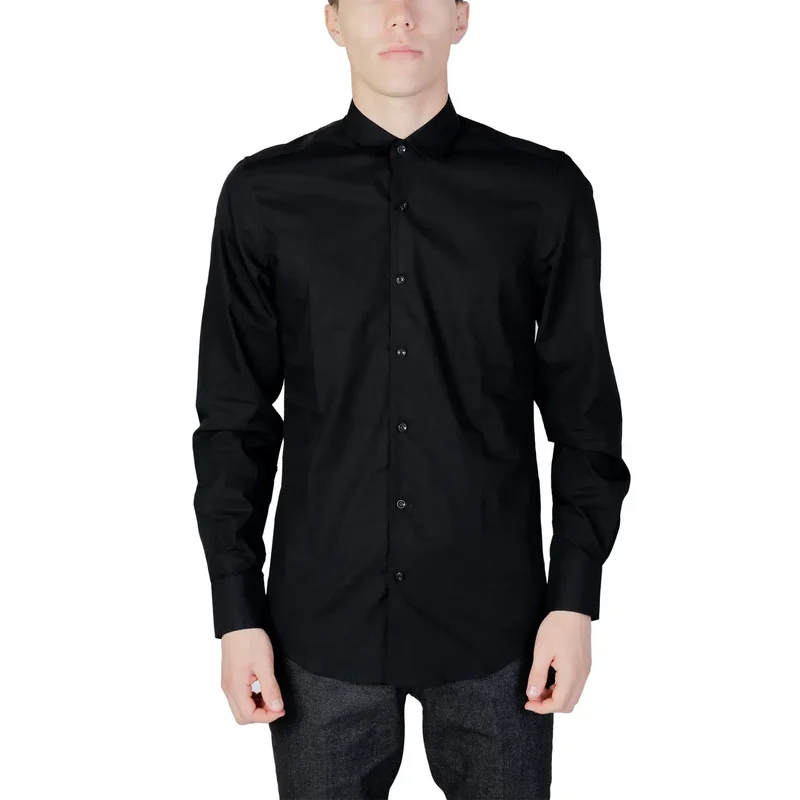 Chemise pour Homme Antony Morato Blanche en Coton Manches Longues Classique