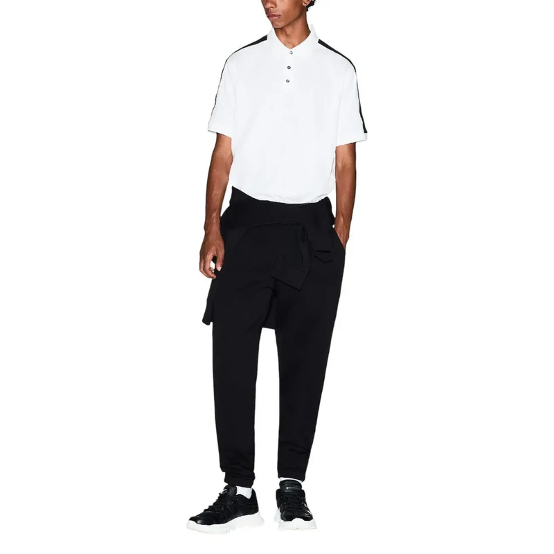 Pantalons en coton pour hommes Armani Exchange Noir XM001301 AF10818