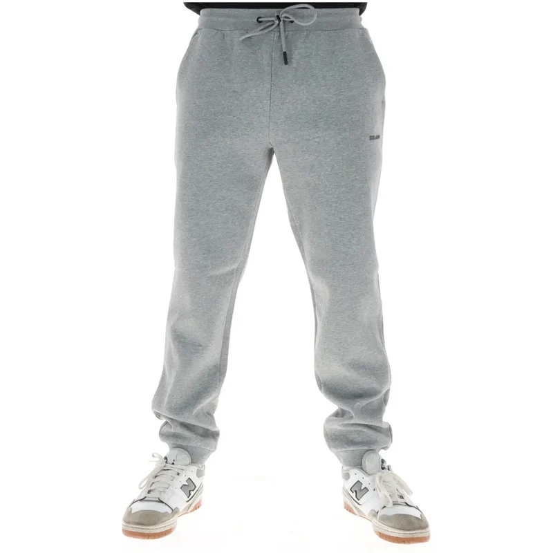 Pantalons pour Hommes Lyle & Scott Gris Mélange de Coton ML2378V