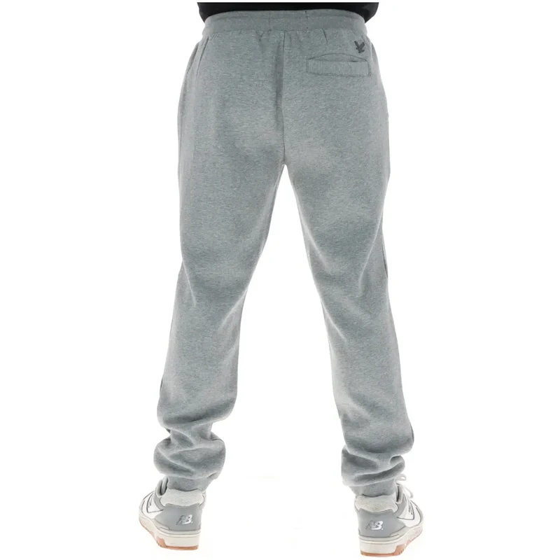 Pantalons pour Hommes Lyle & Scott Gris Mélange de Coton ML2378V