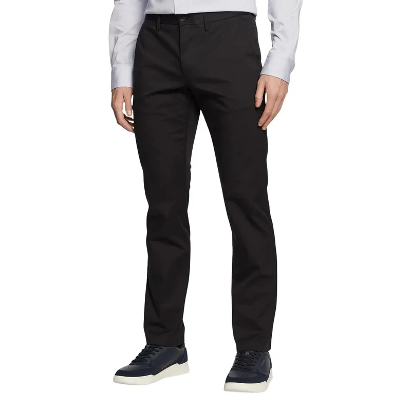 Pantalons pour Hommes Tommy Hilfiger Noir Coton Biologique MW0MW25964