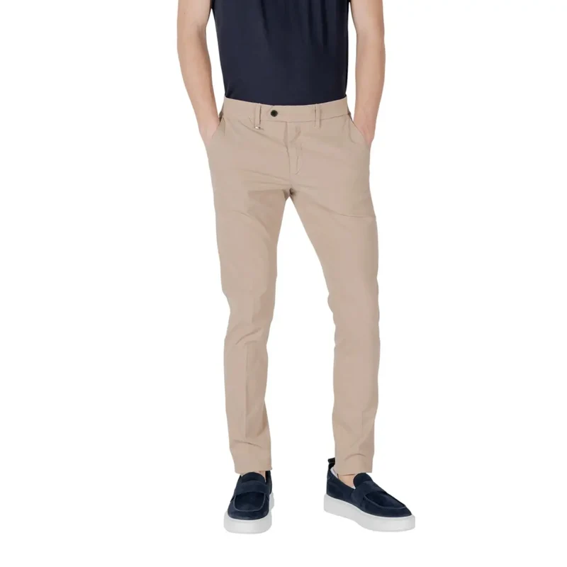 Pantalon Homme Antony Morato Beige Coton Slim Fit MMTR00580