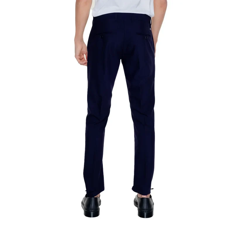 Pantalons Antony Morato Homme Bleu Polyester Viscose