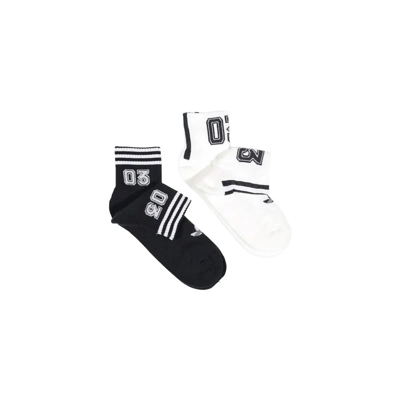 Adidas Originals Sous-vêtements pour Hommes Mélange de Coton Noir Lot de 2
