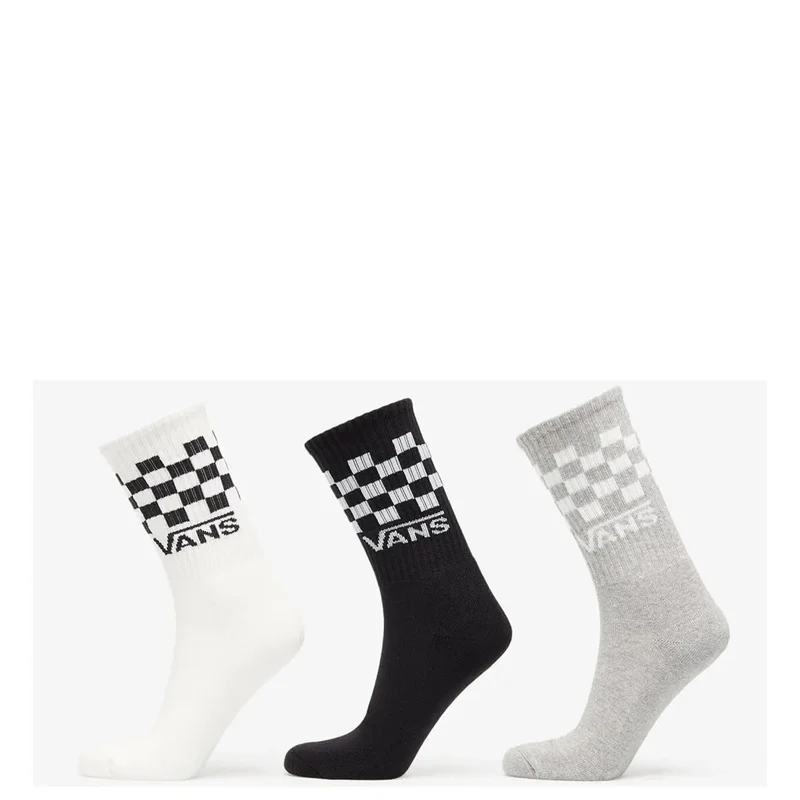 Sous-vêtements pour hommes Vans Gris Mélange de coton Pack multi Taille S