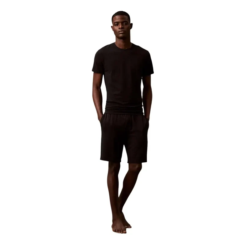 Calvin Klein Sous-vêtements Homme Coton Noir Short Trunks LV00NB4185