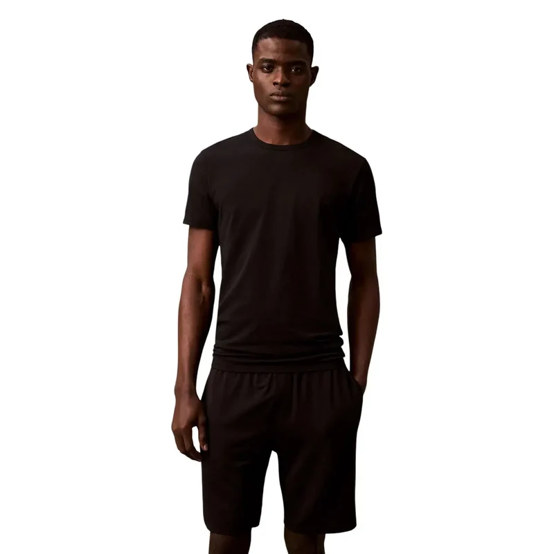 Calvin Klein Sous-vêtements Homme Coton Noir Short Trunks LV00NB4185