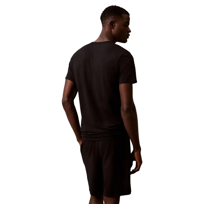Calvin Klein Sous-vêtements Homme Coton Noir Short Trunks LV00NB4185