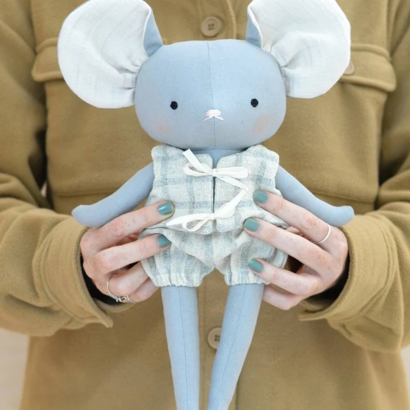 Patron de couture PDF | Poupée Souris | Mes Petites Lunes