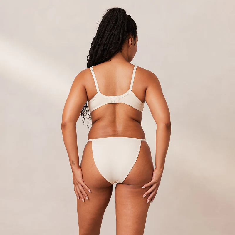 Classic Plunge T-shirt Soutien-Gorge - Latte