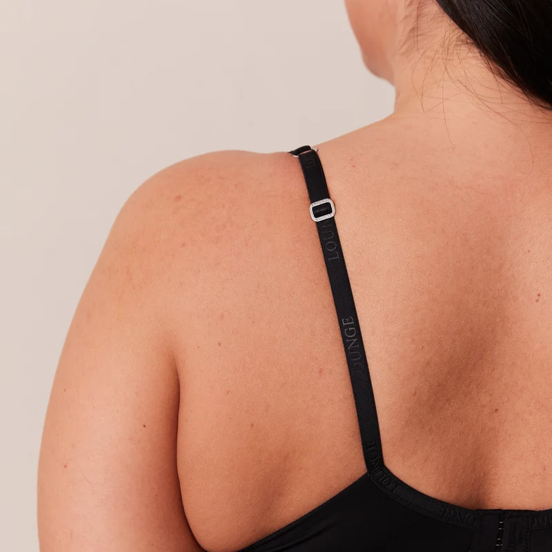Classic Plunge T-shirt Soutien-Gorge - Noir