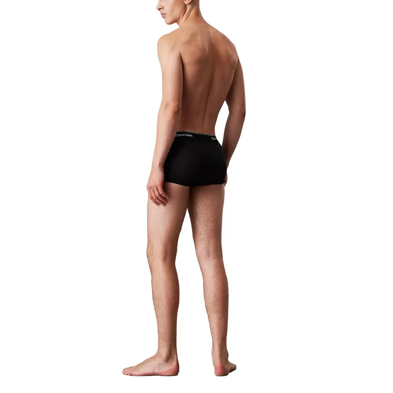 Sous-vêtements pour Hommes Calvin Klein Imprimé Noir Coton Élasthanne Taille S