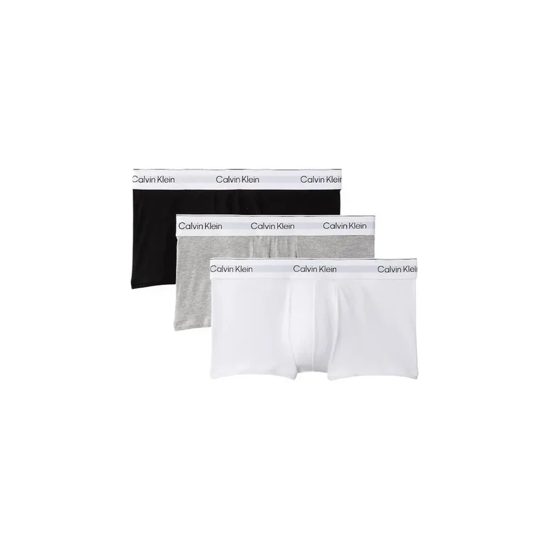 Sous-vêtements pour Hommes Calvin Klein Imprimé Noir Coton Élasthanne Taille S