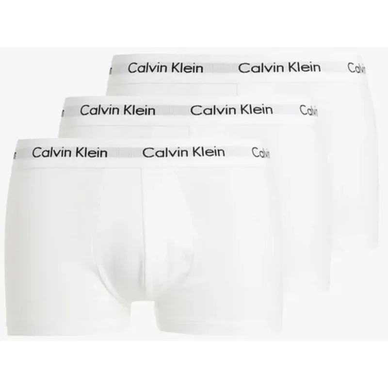 Sous-vêtements pour Hommes Calvin Klein Imprimé Noir Coton Élasthanne Taille S