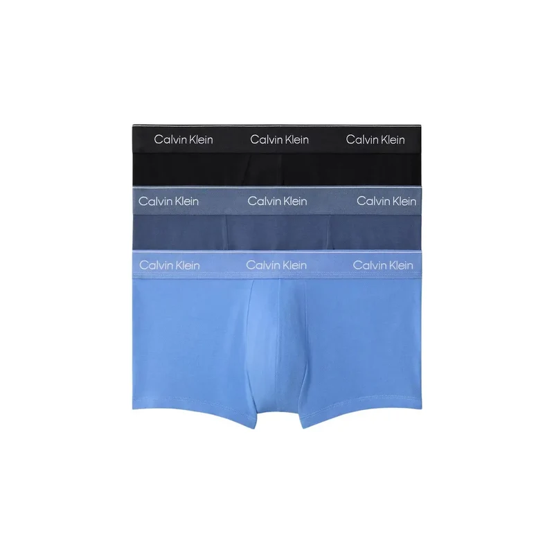 Sous-vêtements pour Hommes Calvin Klein Imprimé Noir Coton Élasthanne Taille S