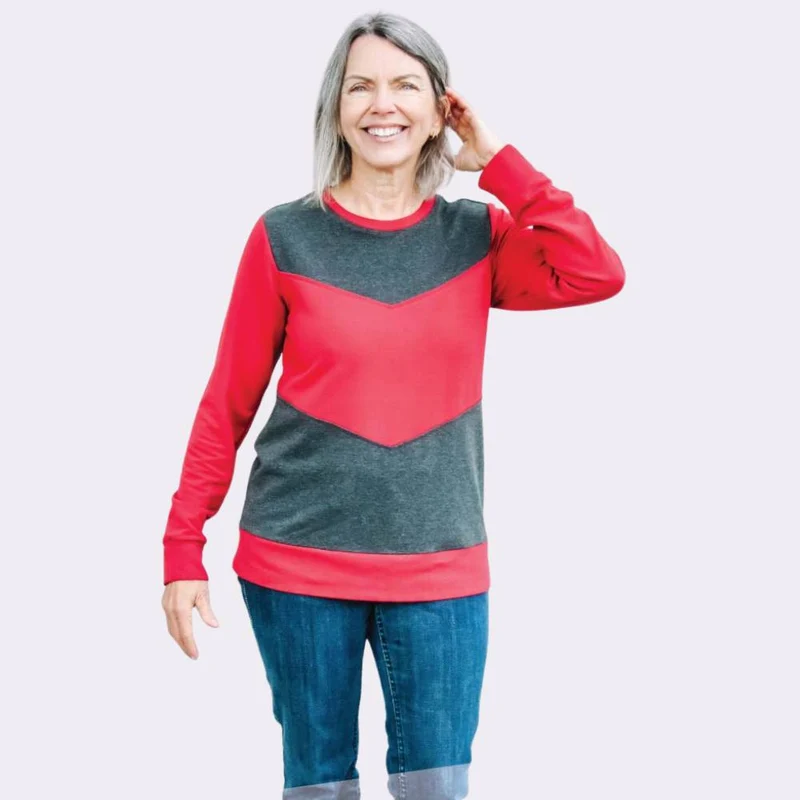 Patron de couture PDF | Coton ouaté à capuchon Milly & veste zippée | SINCLAIR