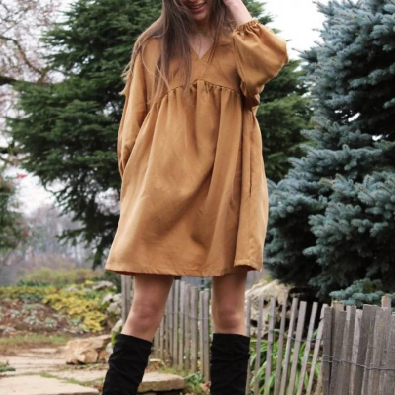 PATRON DE COUTURE PDF | Robe Elaia | Cha’Coud | FRANÇAIS SEULEMENT